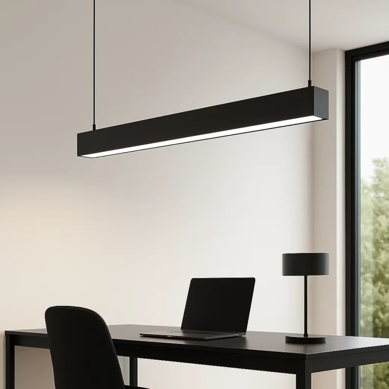 Luminaires bureaux modernes : intégration harmonieuse dans un espace de travail contemporain